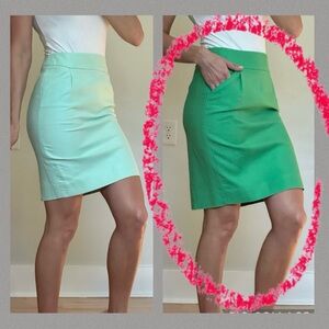 J. Crew Kelly Green Pencil Skirt